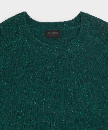 Donegal Crewneck Sweater - Teal