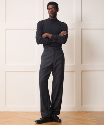 Merino Mockneck Sweater - Slate