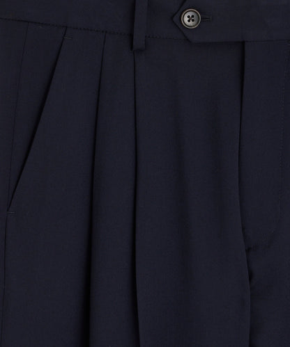 Italian Gabardine Wythe Trouser - Navy