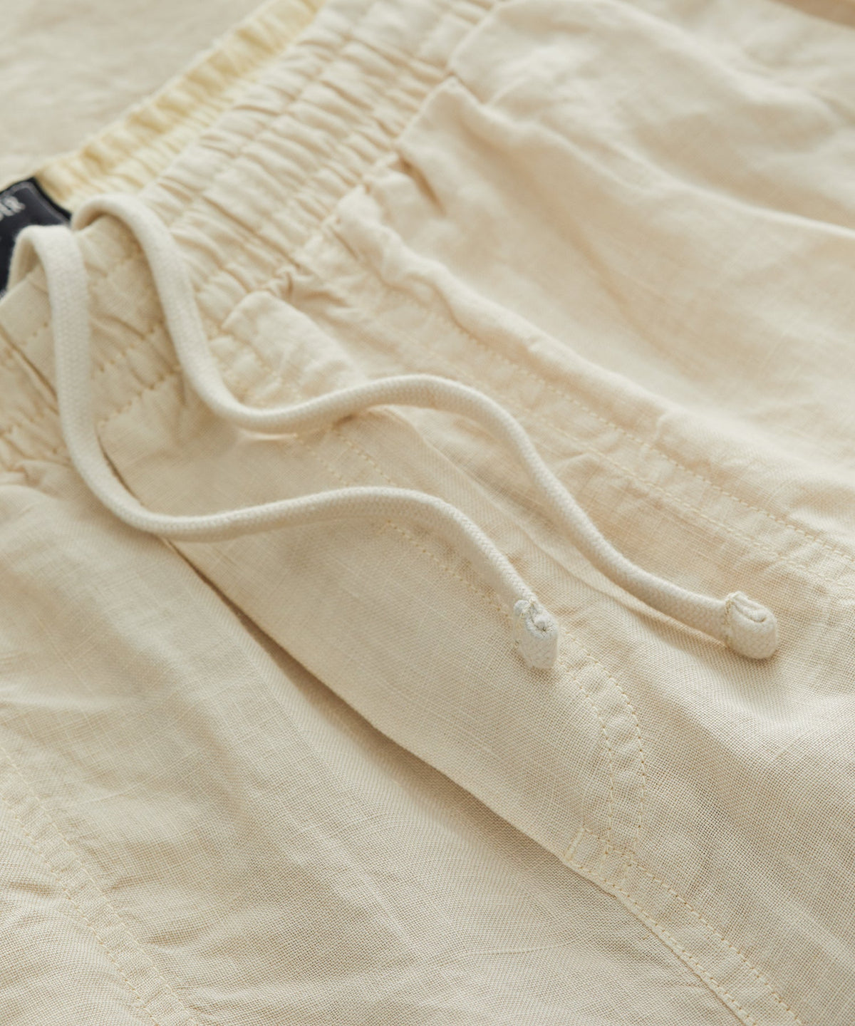 Italian Linen Beach Pant - Sand Dollar