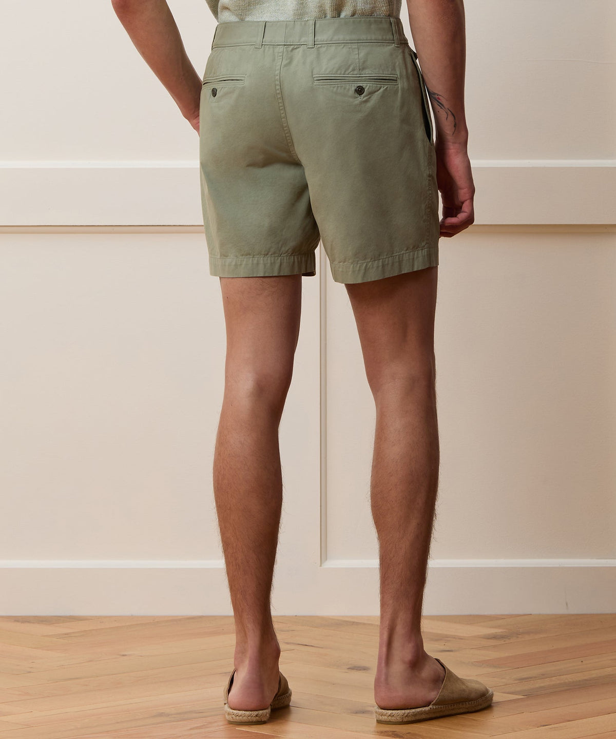 7" Chino Hudson Short - Green Sage