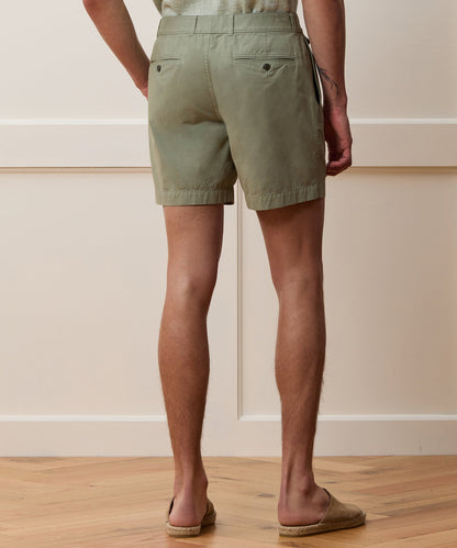 7" Chino Hudson Short - Green Sage