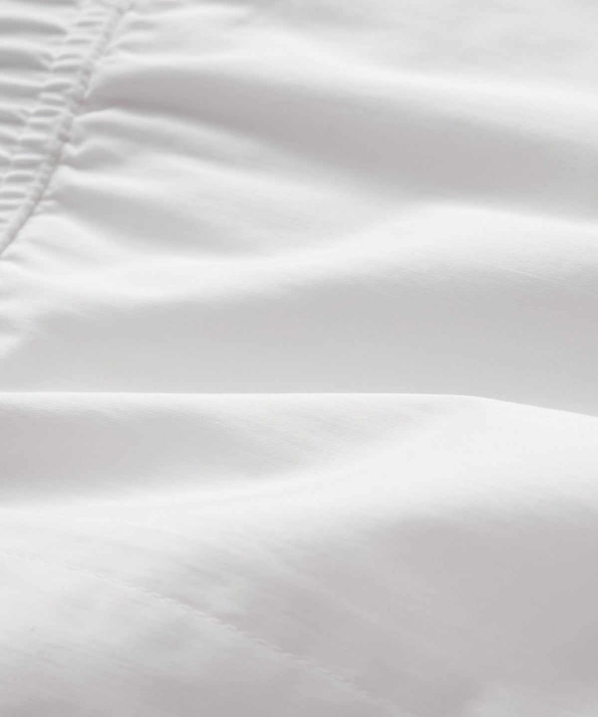 5" Poplin Short - White