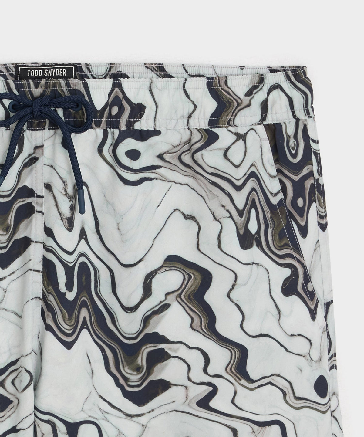 5" Montauk Swim Trunk - White