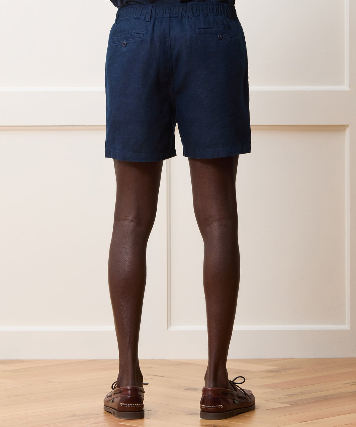 5" Linen Beachcomber Short - Navy