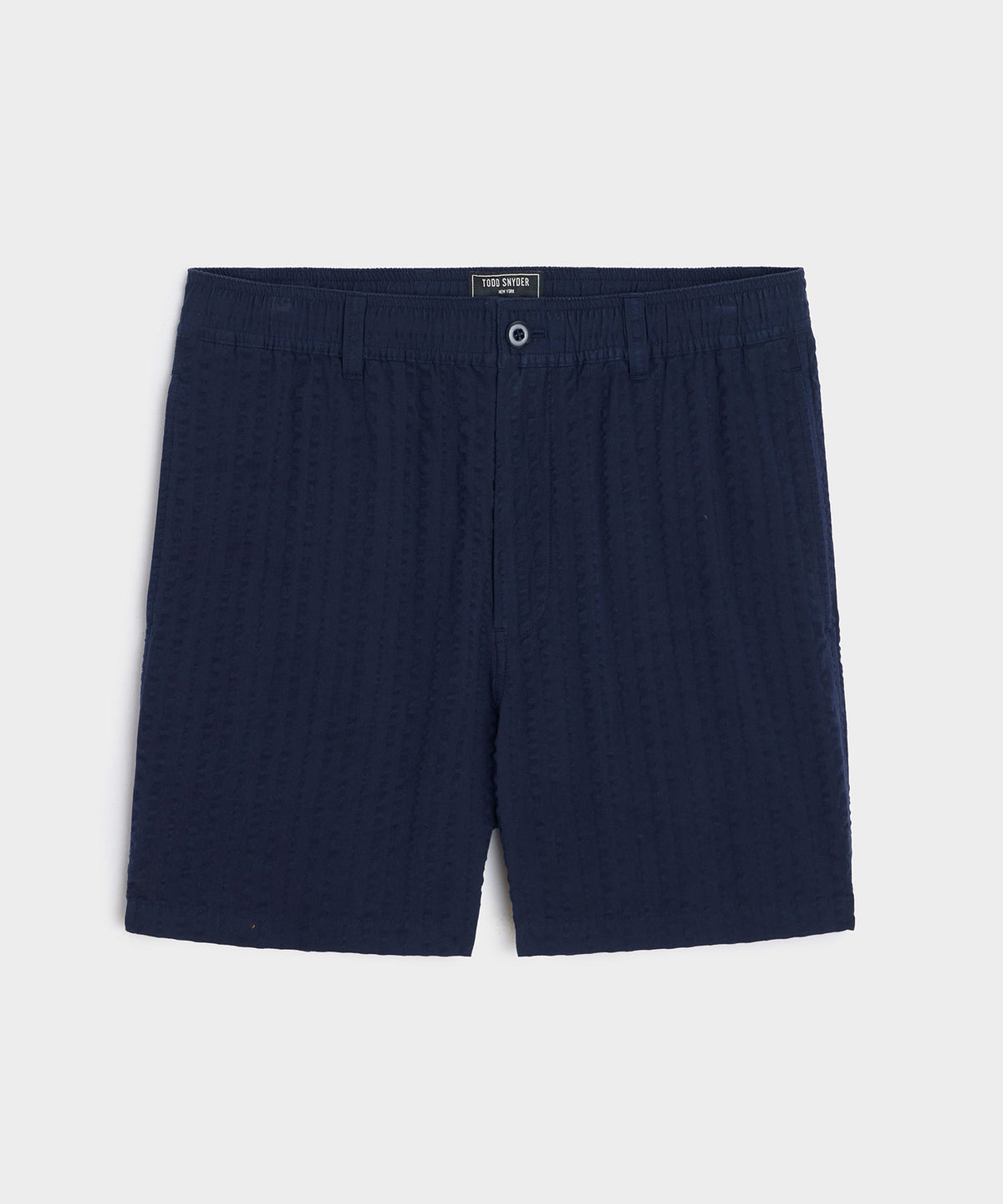 5" Seersucker Beachcomber Short - Navy