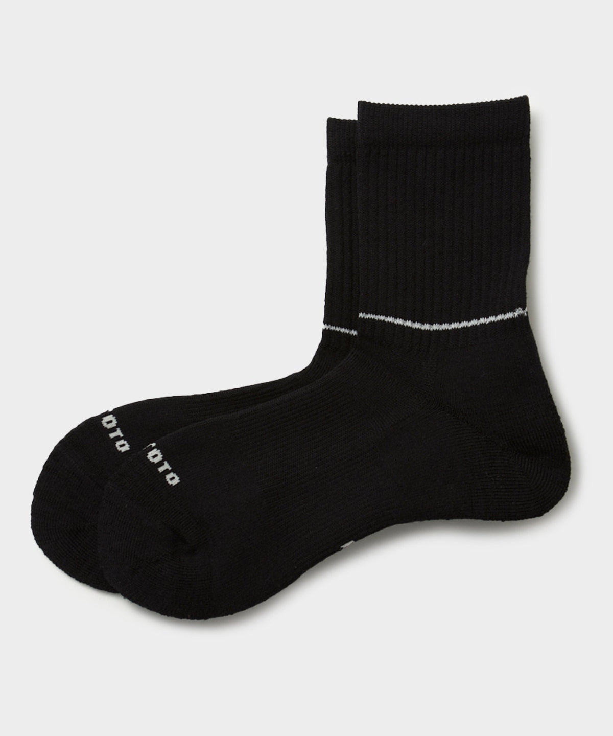 RoToTo All-Rounder Merino Crew Socks - Black