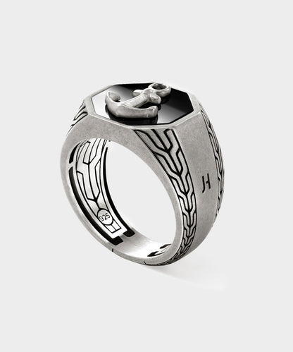Todd Snyder x John Hardy Silver Signet Ring - Silver
