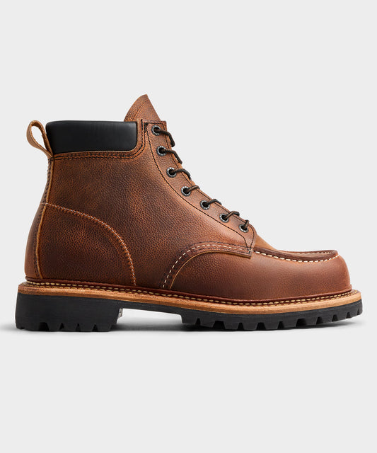 Red Wing 6-in Norway Moc Boot - Brown