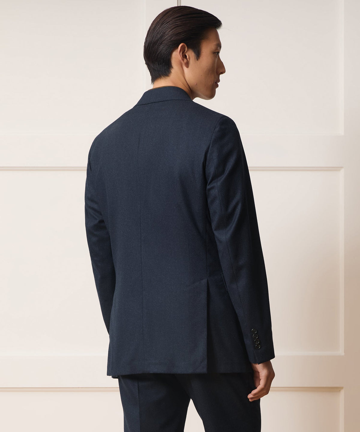 Italian Flannel Sutton Jacket - Ink Navy