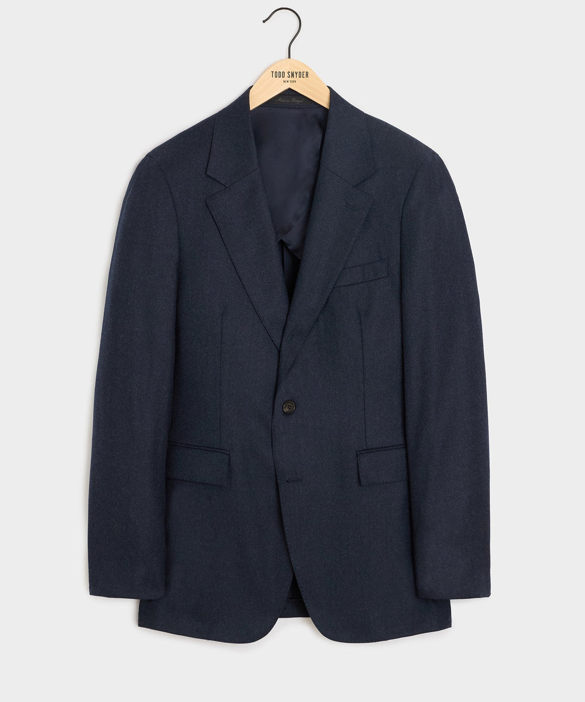Italian Flannel Sutton Jacket - Ink Navy