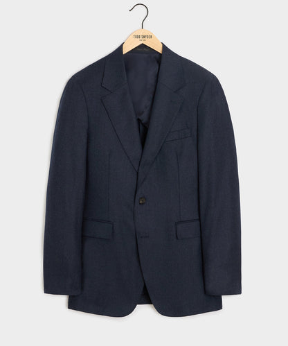 Italian Flannel Sutton Jacket - Ink Navy