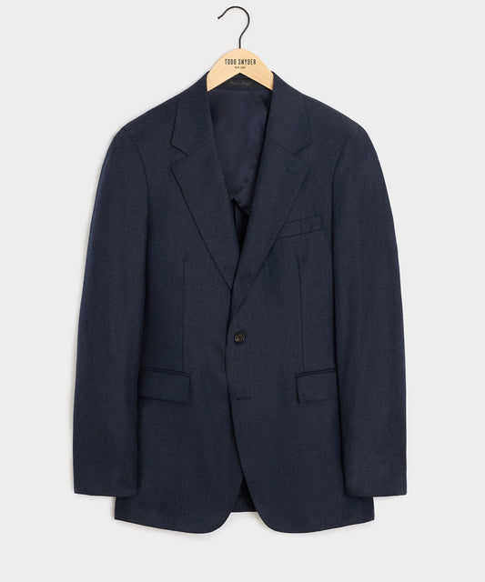 Italian Flannel Sutton Jacket - Ink Navy