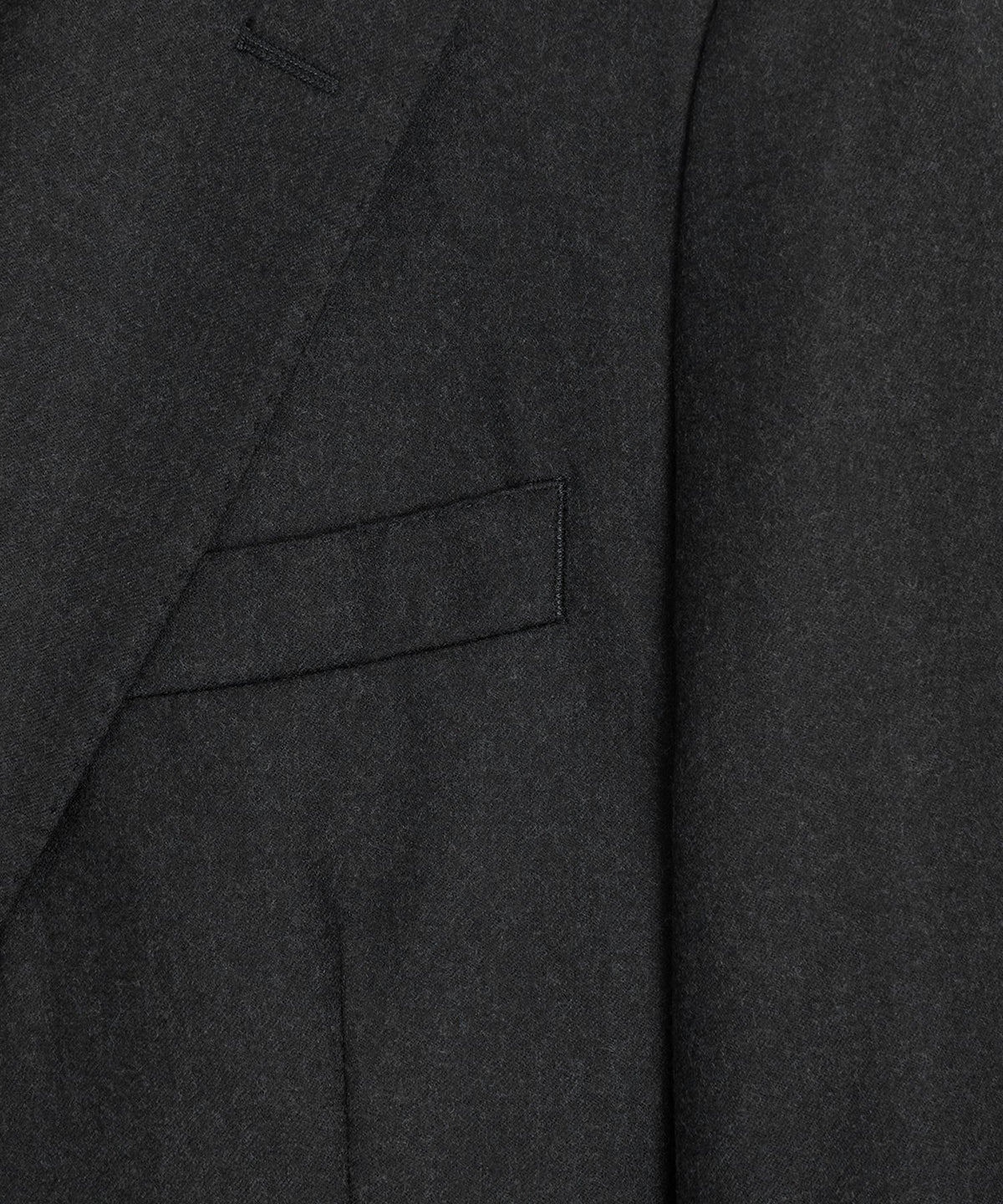 Italian Flannel Madison Jacket - Charcoal