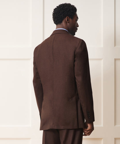 Italian Flannel Madison Jacket - Hazelnut