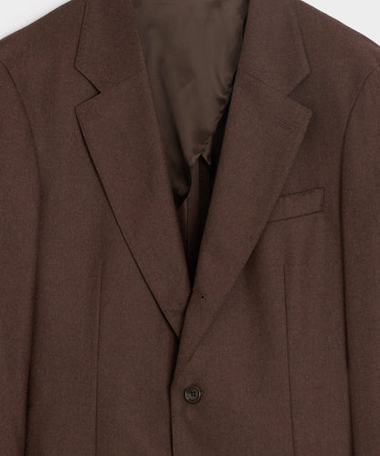 Italian Flannel Madison Jacket - Hazelnut