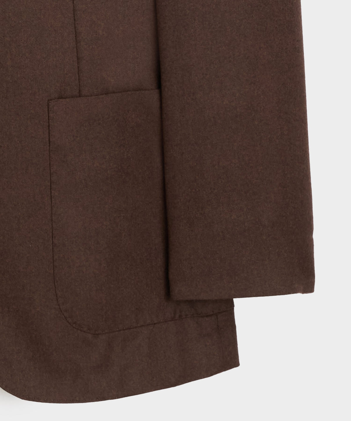 Italian Flannel Madison Jacket - Hazelnut