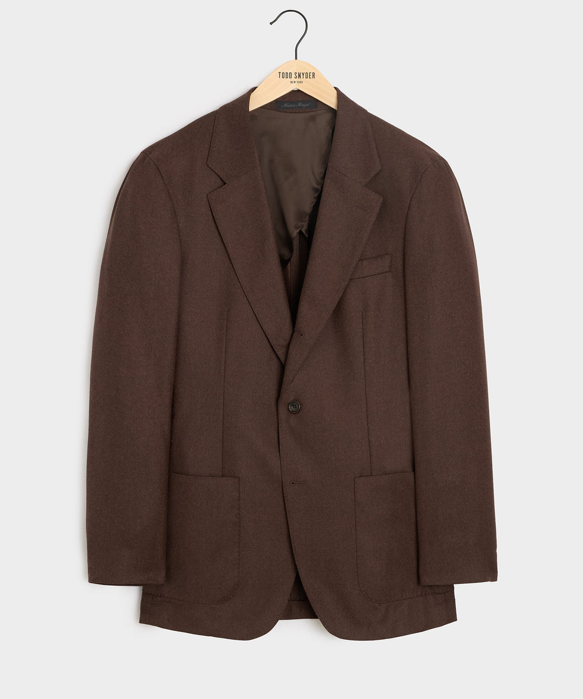 Italian Flannel Madison Jacket - Hazelnut