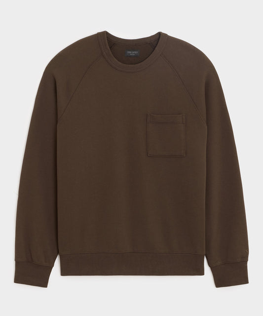 Foundation Pocket Sweatshirt - Dark Mocha
