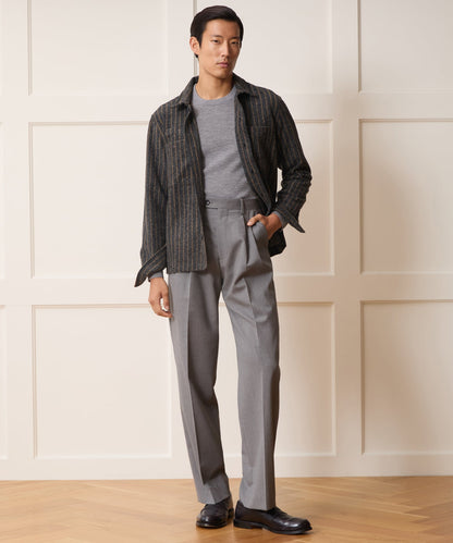 Knit Utility Shirt - Grey