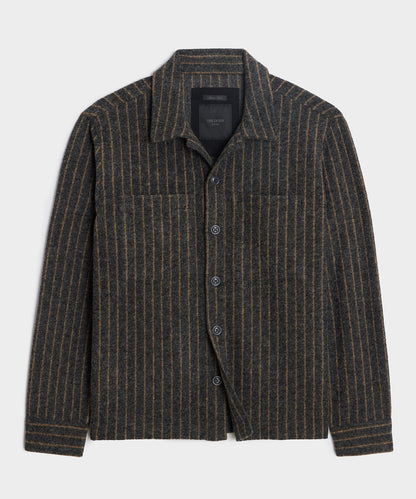 Knit Utility Shirt - Grey