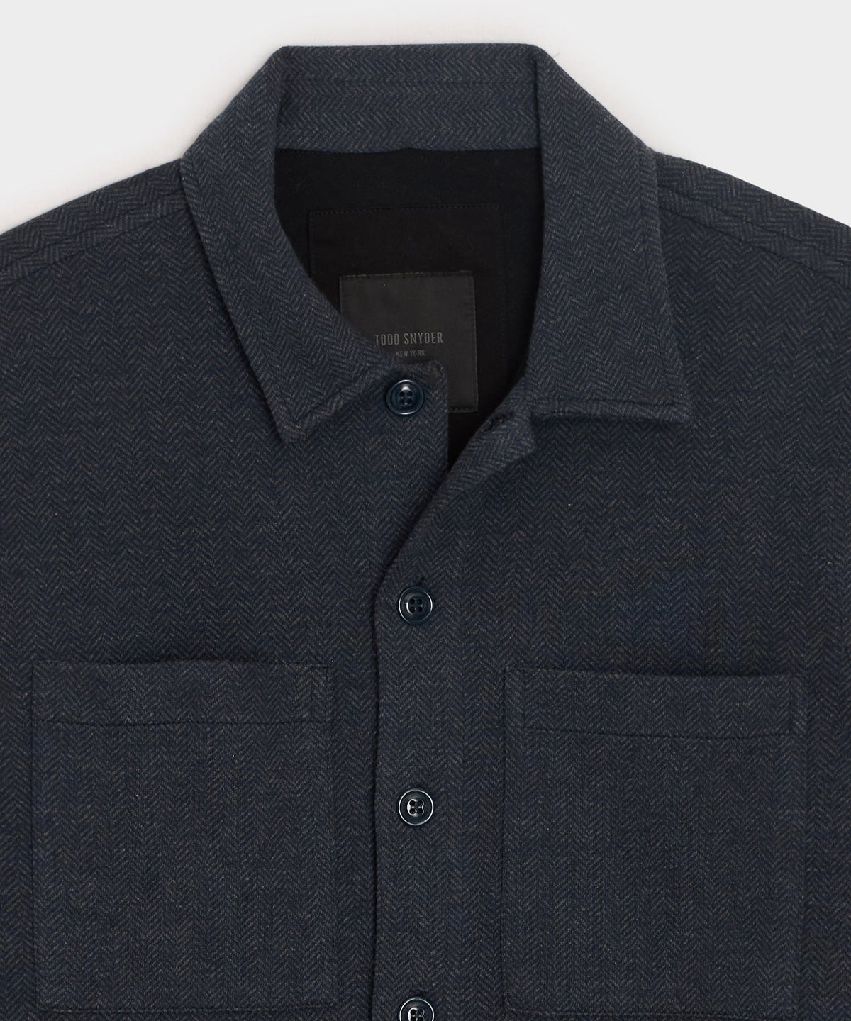 Knit Utility Shirt - Navy