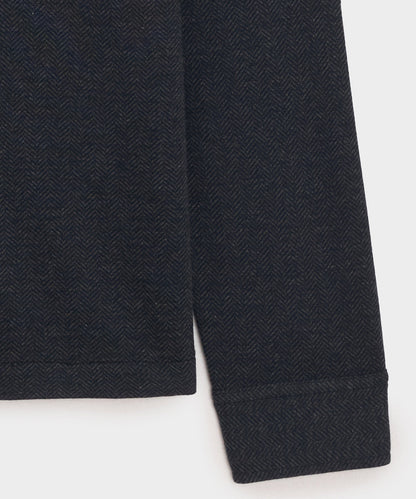 Knit Utility Shirt - Navy