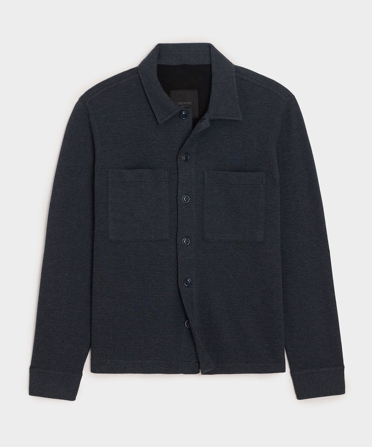 Knit Utility Shirt - Navy