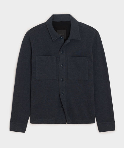 Knit Utility Shirt - Navy