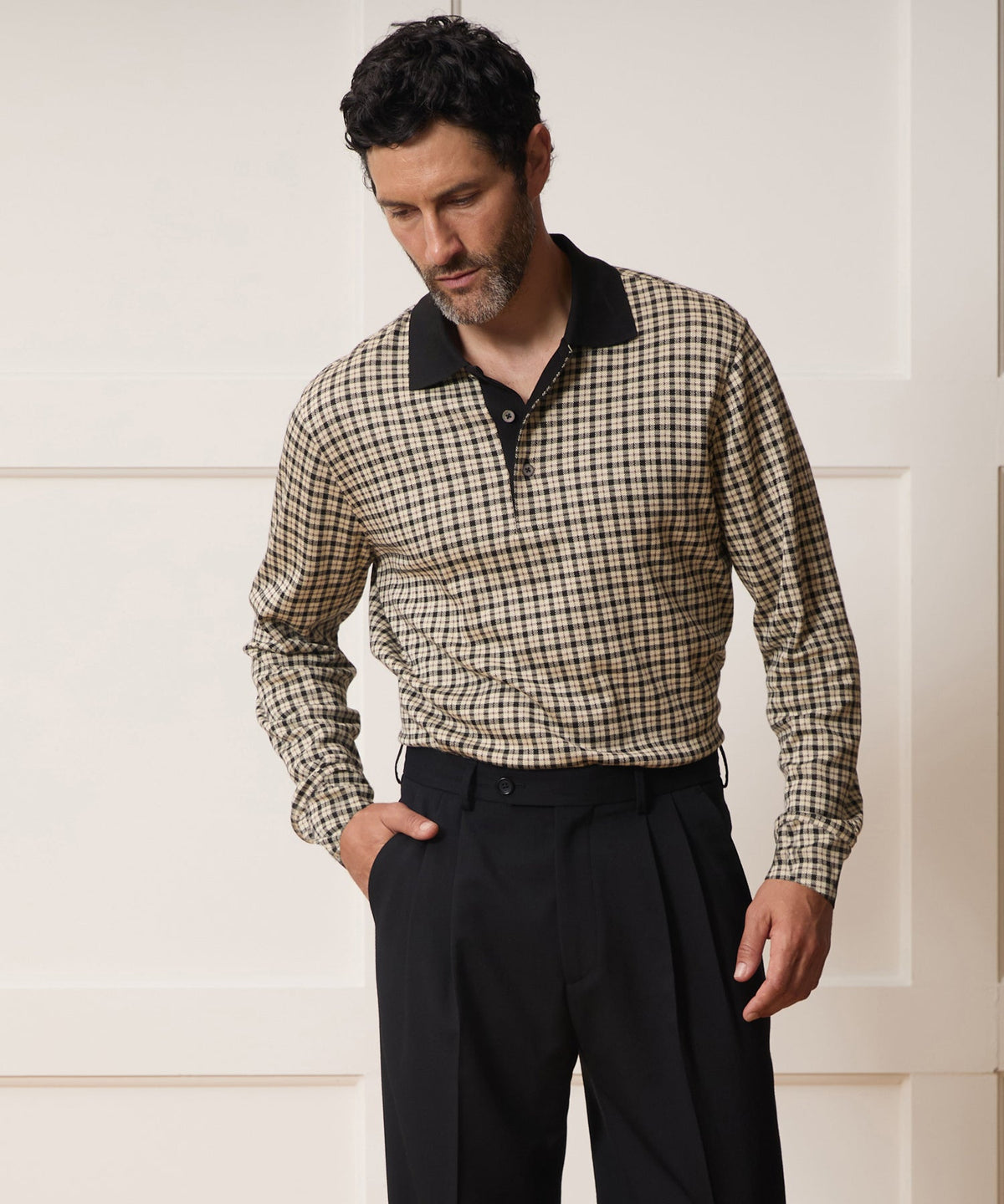 Kensington Polo - Chalk Mark