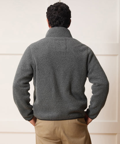 Italian Upstate Sherpa Jacket - Charcoal Heather