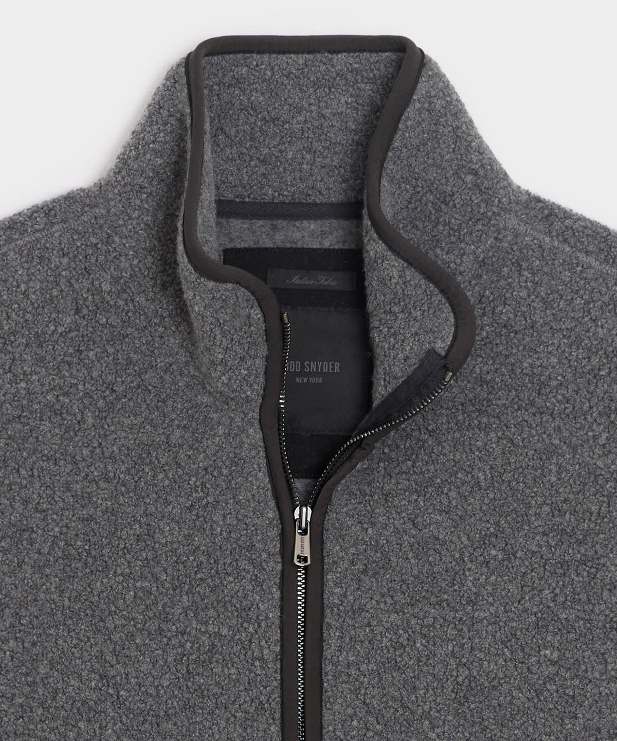 Italian Upstate Sherpa Jacket - Charcoal Heather