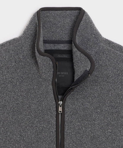 Italian Upstate Sherpa Jacket - Charcoal Heather