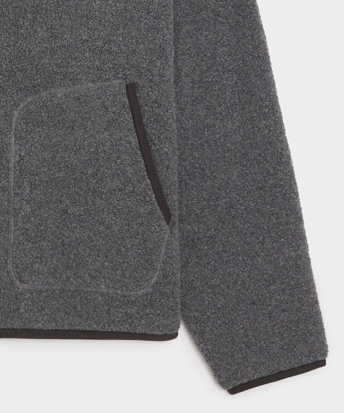 Italian Upstate Sherpa Jacket - Charcoal Heather