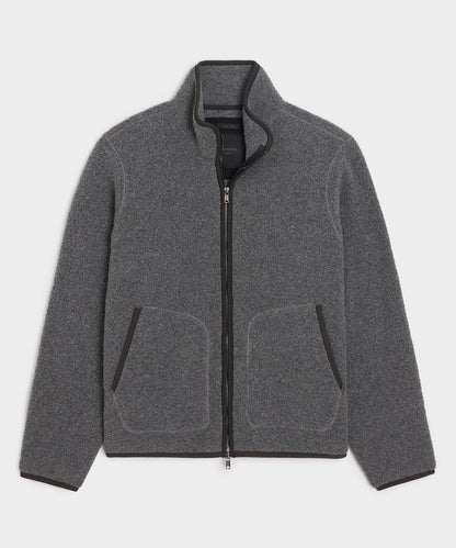 Italian Upstate Sherpa Jacket - Charcoal Heather