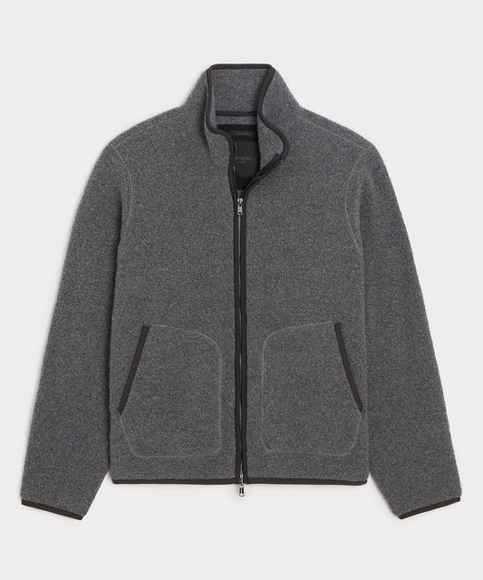 Italian Upstate Sherpa Jacket - Charcoal Heather
