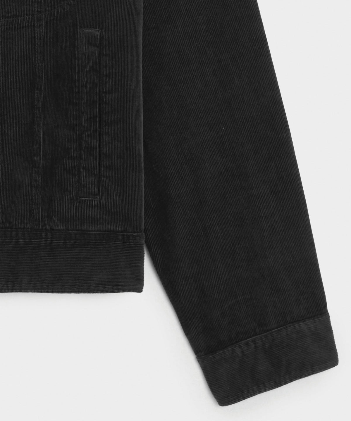 Corduroy Bowery Jacket - Black