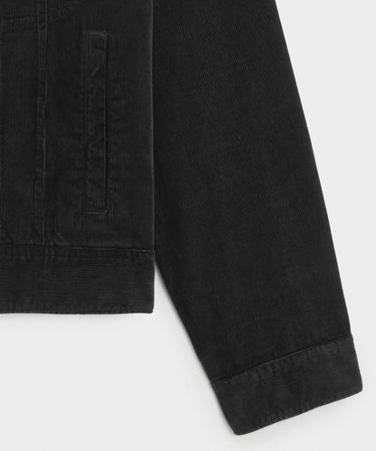 Corduroy Bowery Jacket - Black