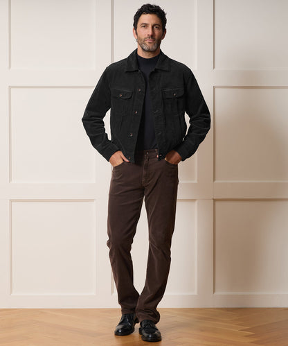 Corduroy Bowery Jacket - Black