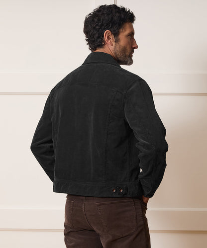 Corduroy Bowery Jacket - Black
