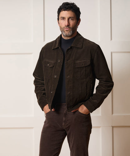 Corduroy Bowery Jacket - Cafe Racer