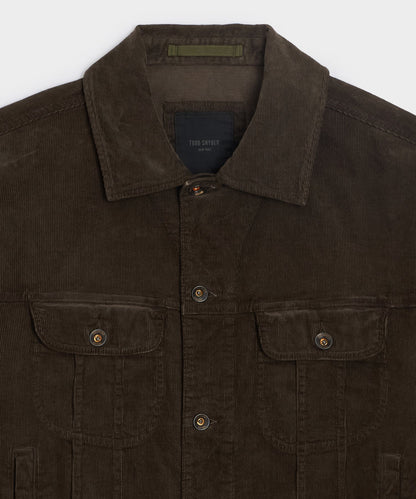 Corduroy Bowery Jacket - Cafe Racer