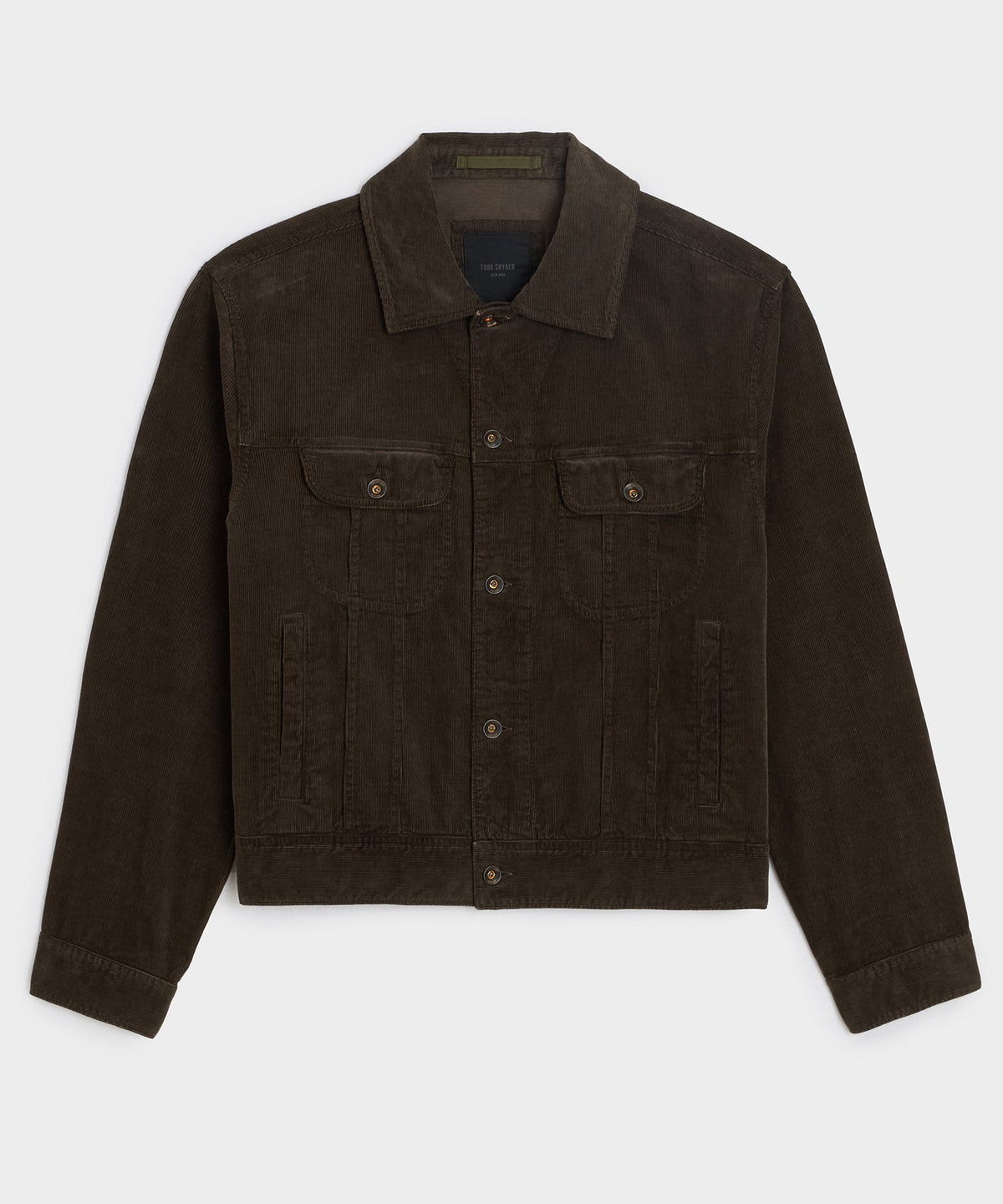 Corduroy Bowery Jacket - Cafe Racer