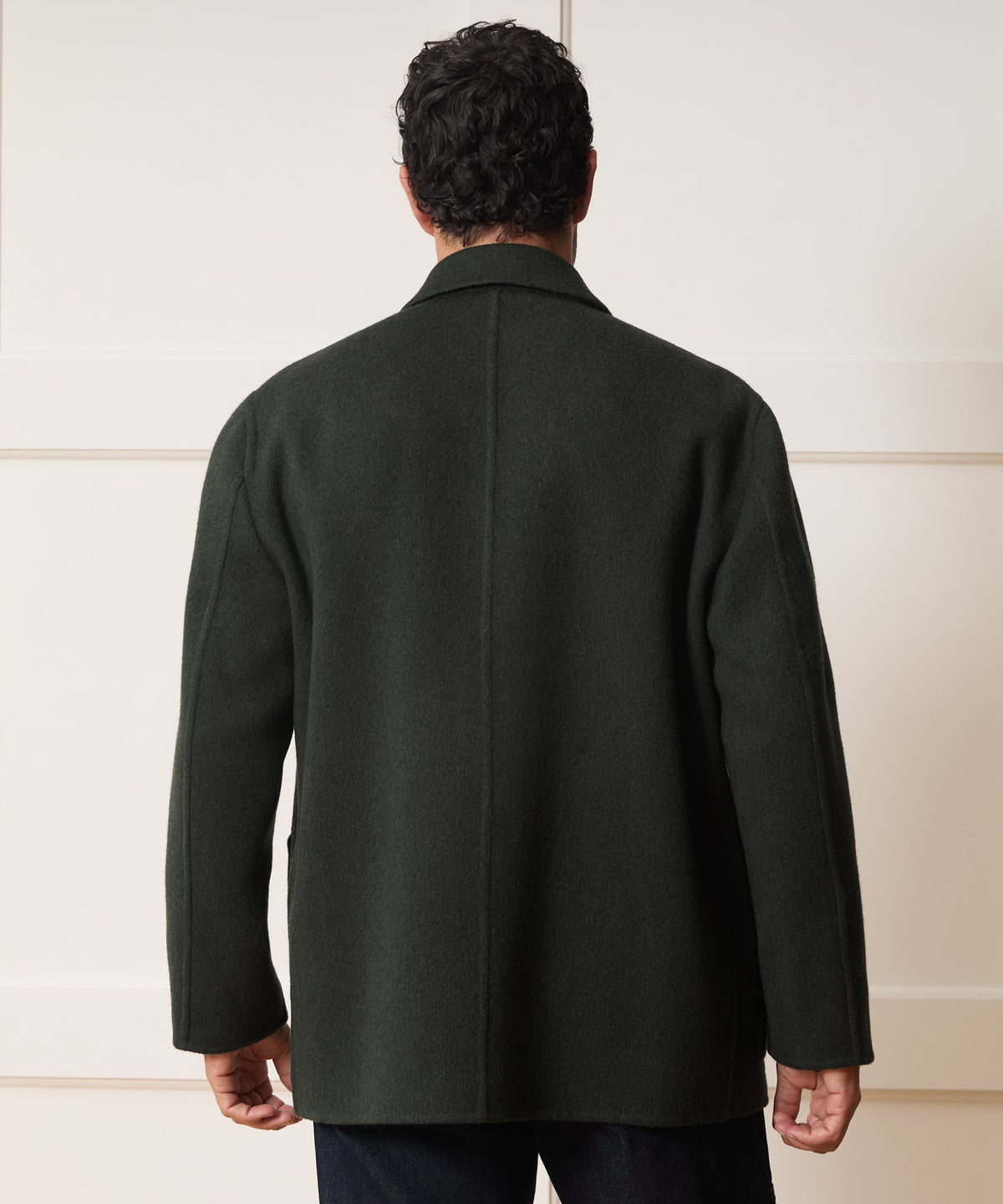 Cashmere Chore Coat - Snyder Olive
