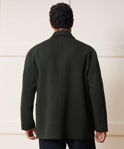 Cashmere Chore Coat - Snyder Olive