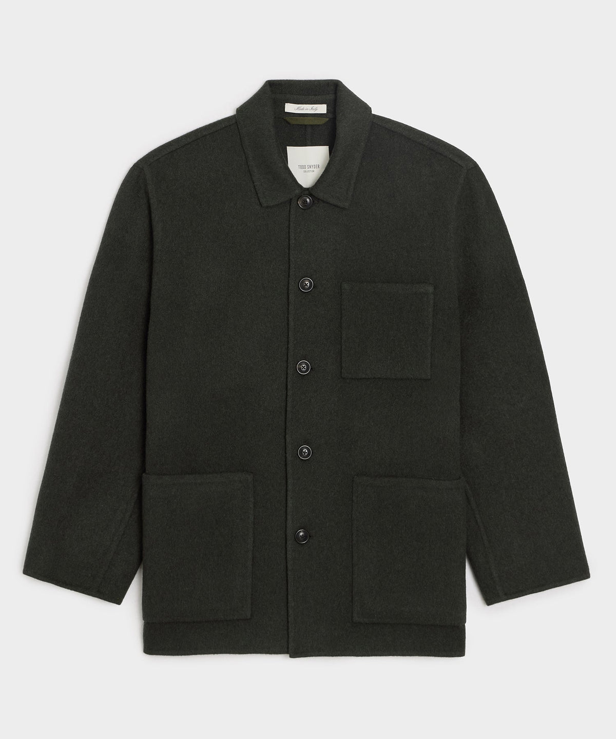 Cashmere Chore Coat - Snyder Olive
