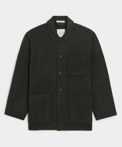 Cashmere Chore Coat - Snyder Olive