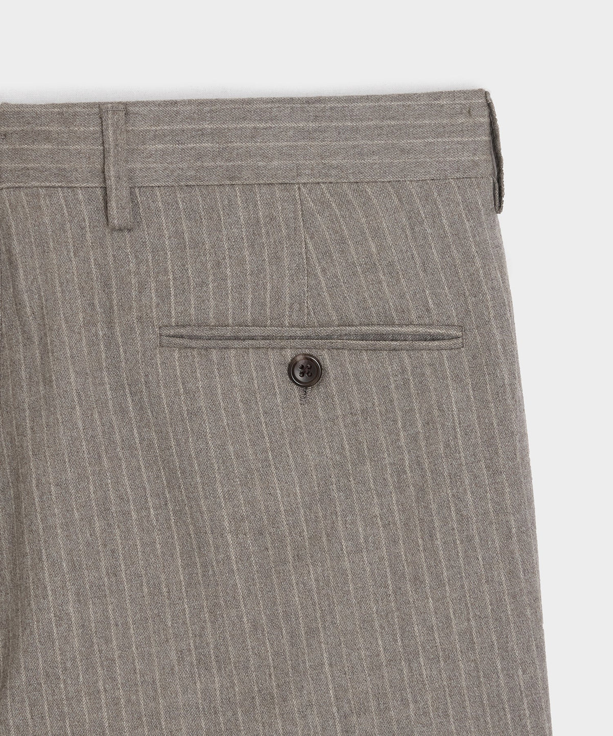Portuguese Flannel Wythe Trouser - Pearl Grey