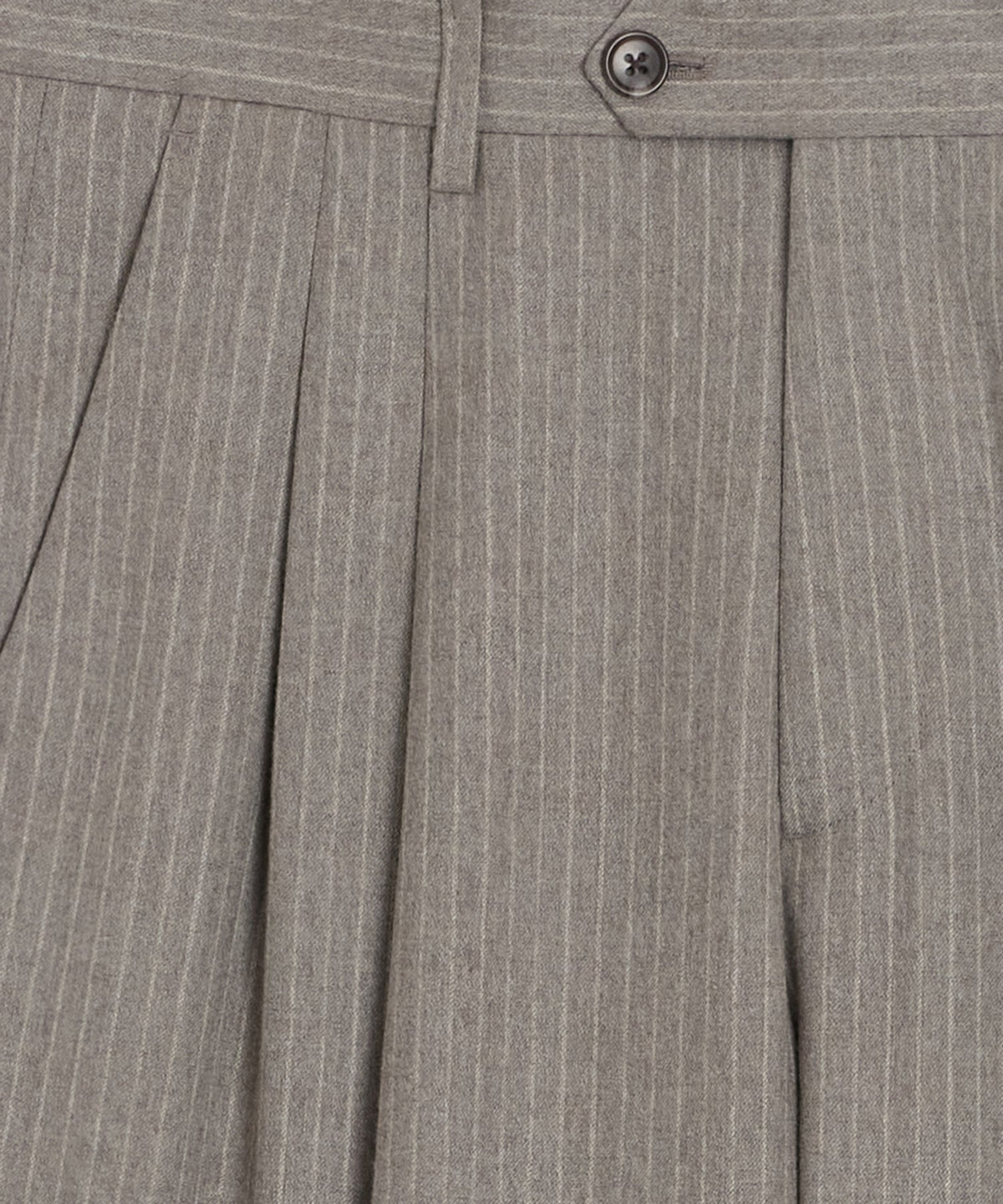 Portuguese Flannel Wythe Trouser - Pearl Grey