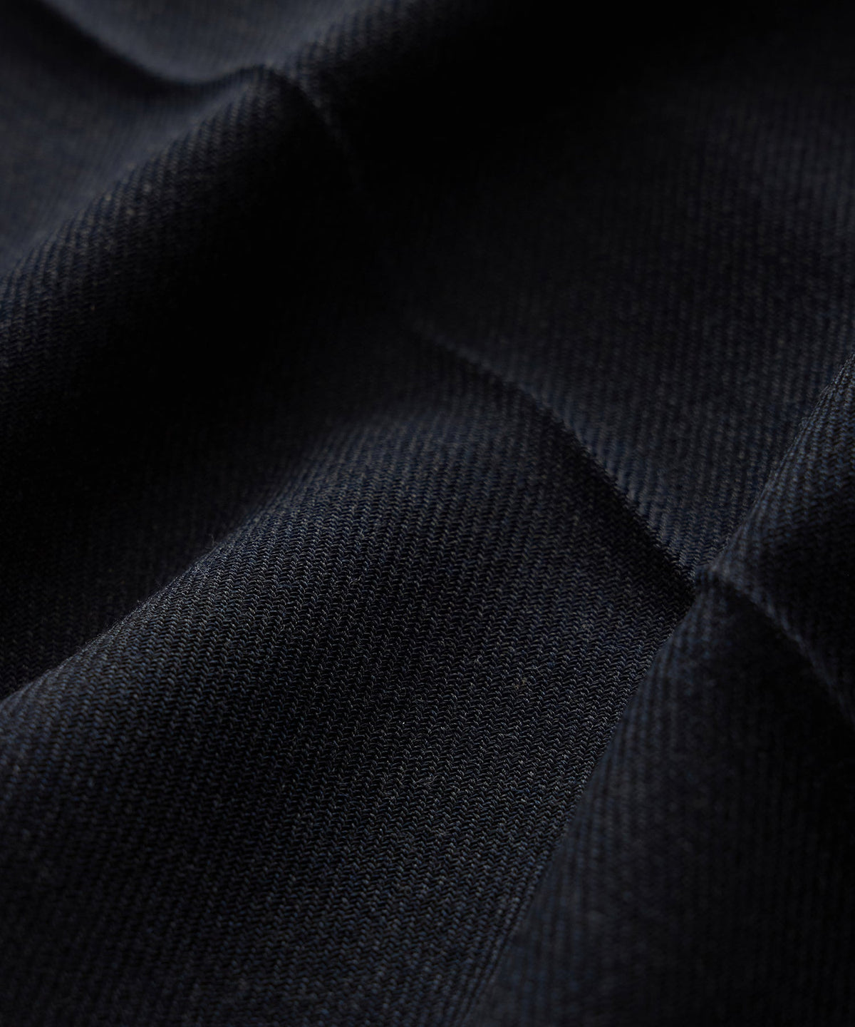 Italian Lightweight Wool Officer Trouser - Library Ink